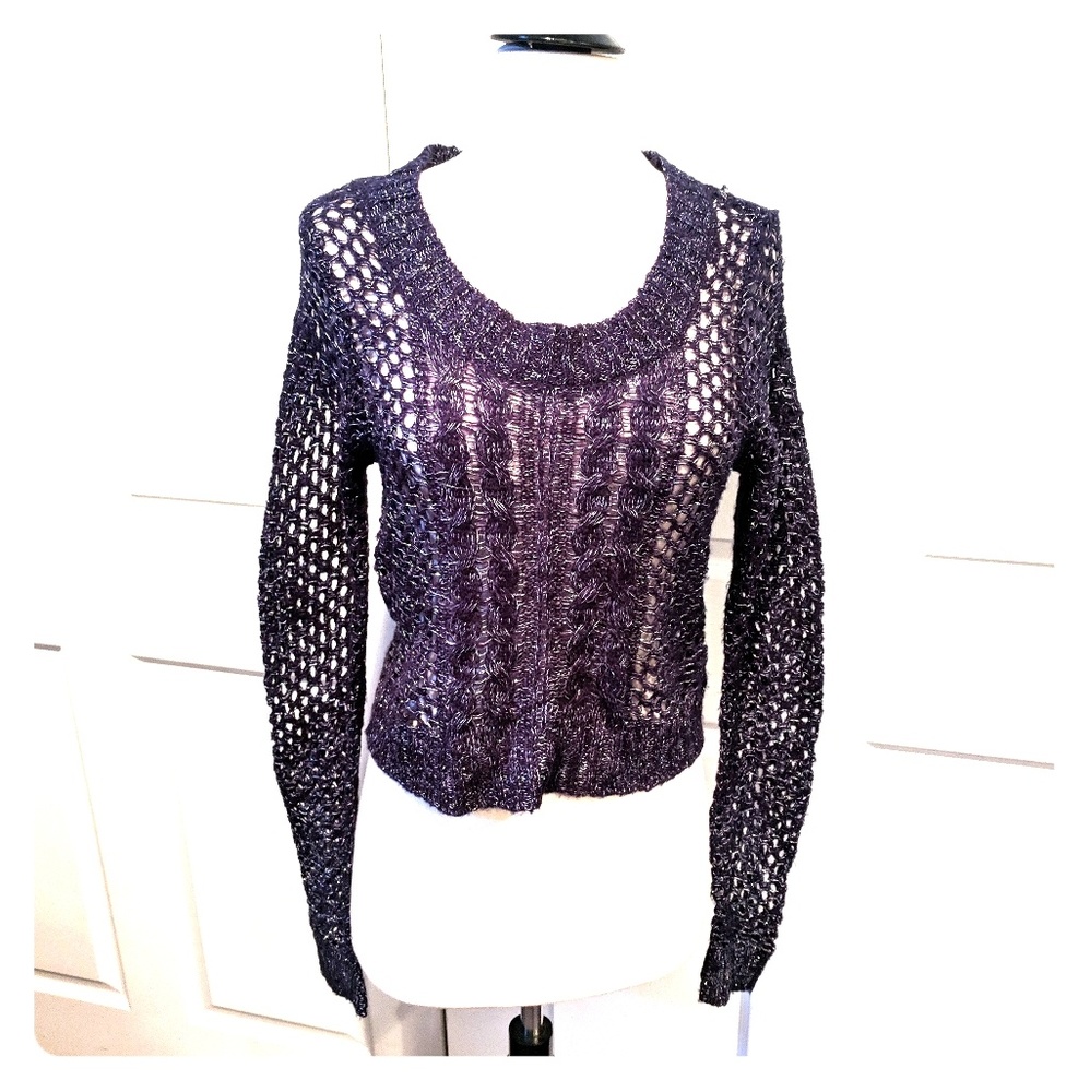 Navy Sparkly sweater